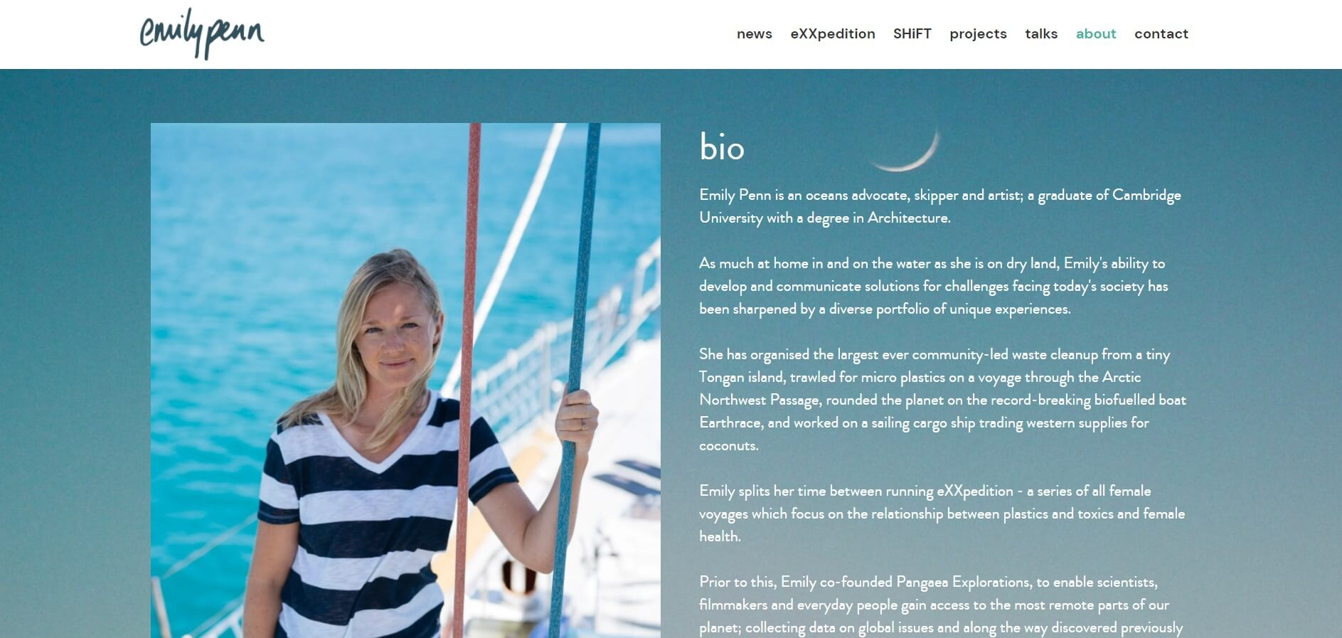 Image taken from Strikingly User’s Website Image taken from Strikingly User’s Website